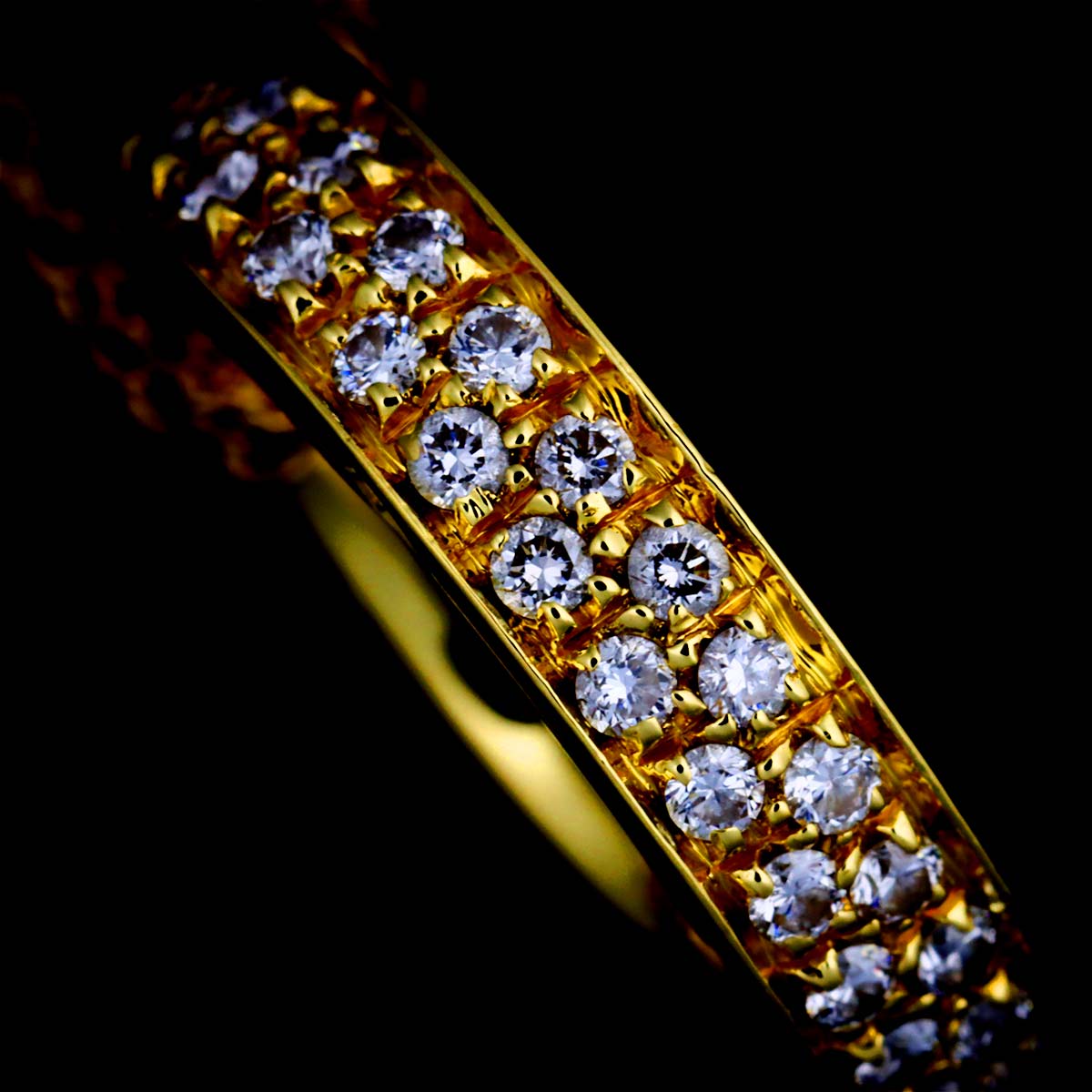 D-SIDE Diamond Necklace 18K YG 750