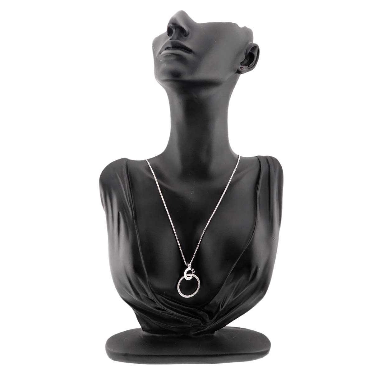 Possession Diamond Necklace 18K White Gold 750