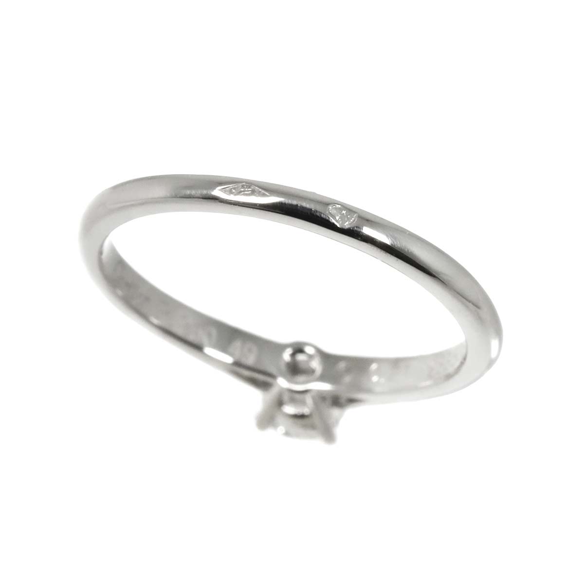 Diamond 0.21ct F/VS2 Ring Platinum size49 4.75-5(US)