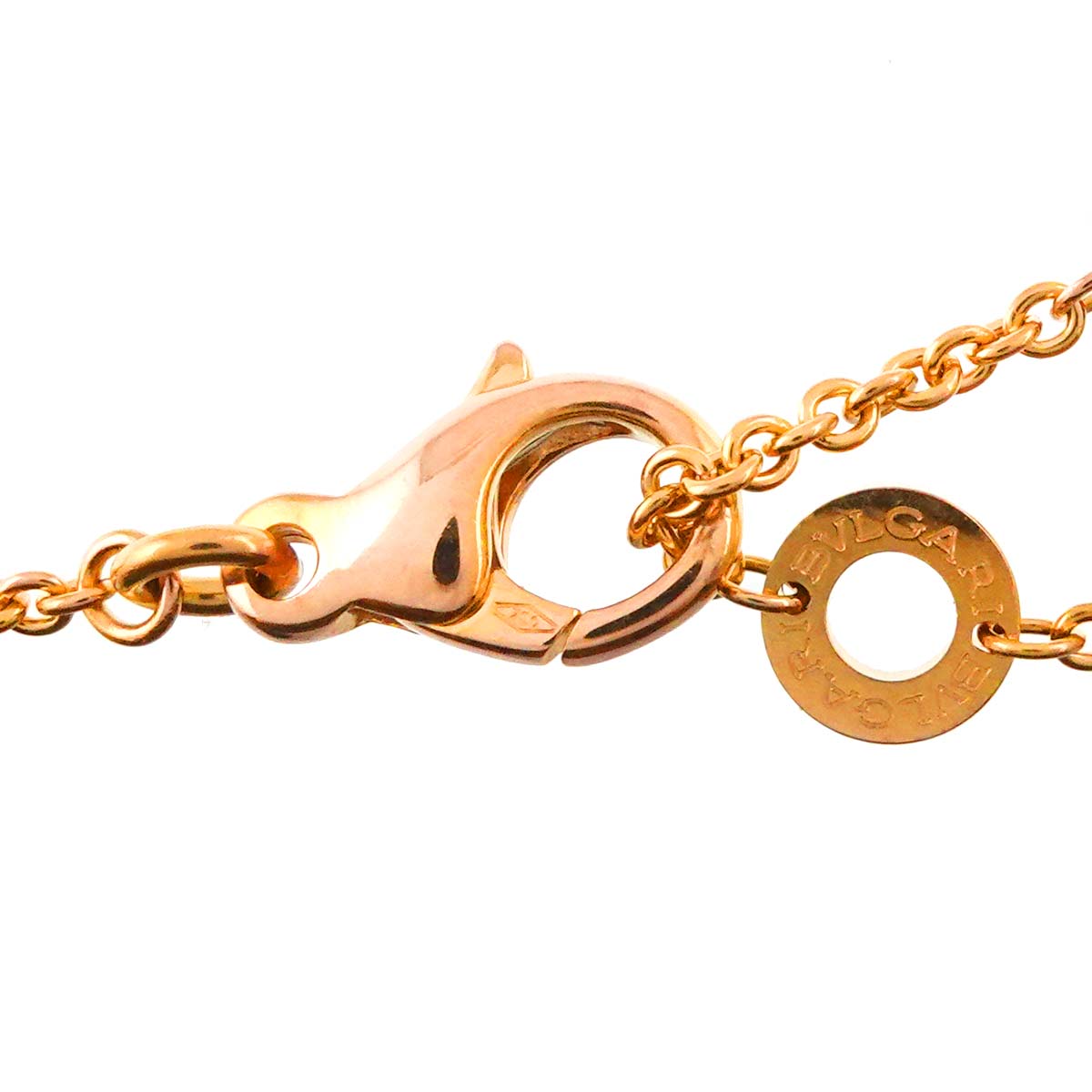 BVLGARI BVLGARI Diamond Necklace 18K Pink Gold 750