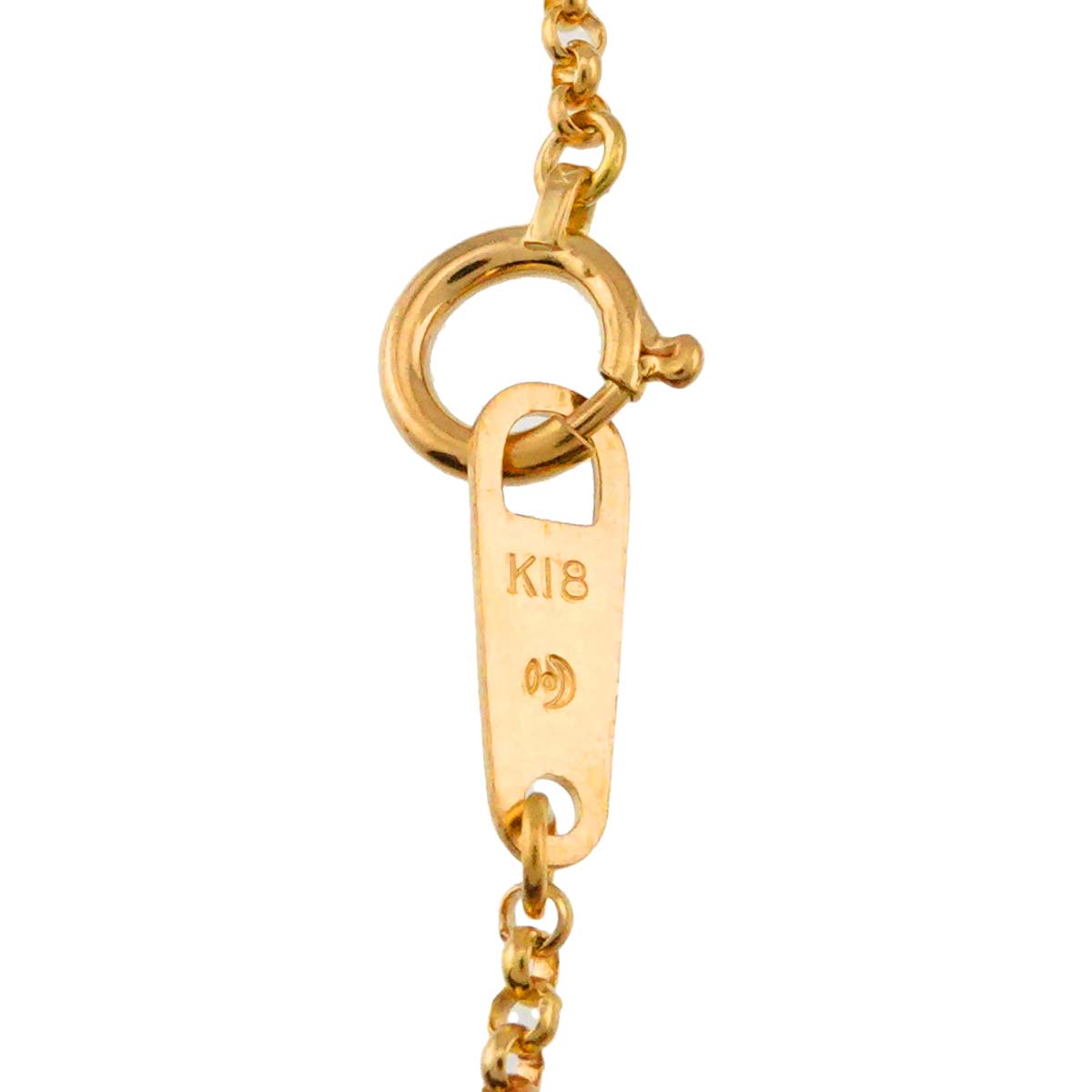 Amethyst 3.80ct Necklace 18K YG 750