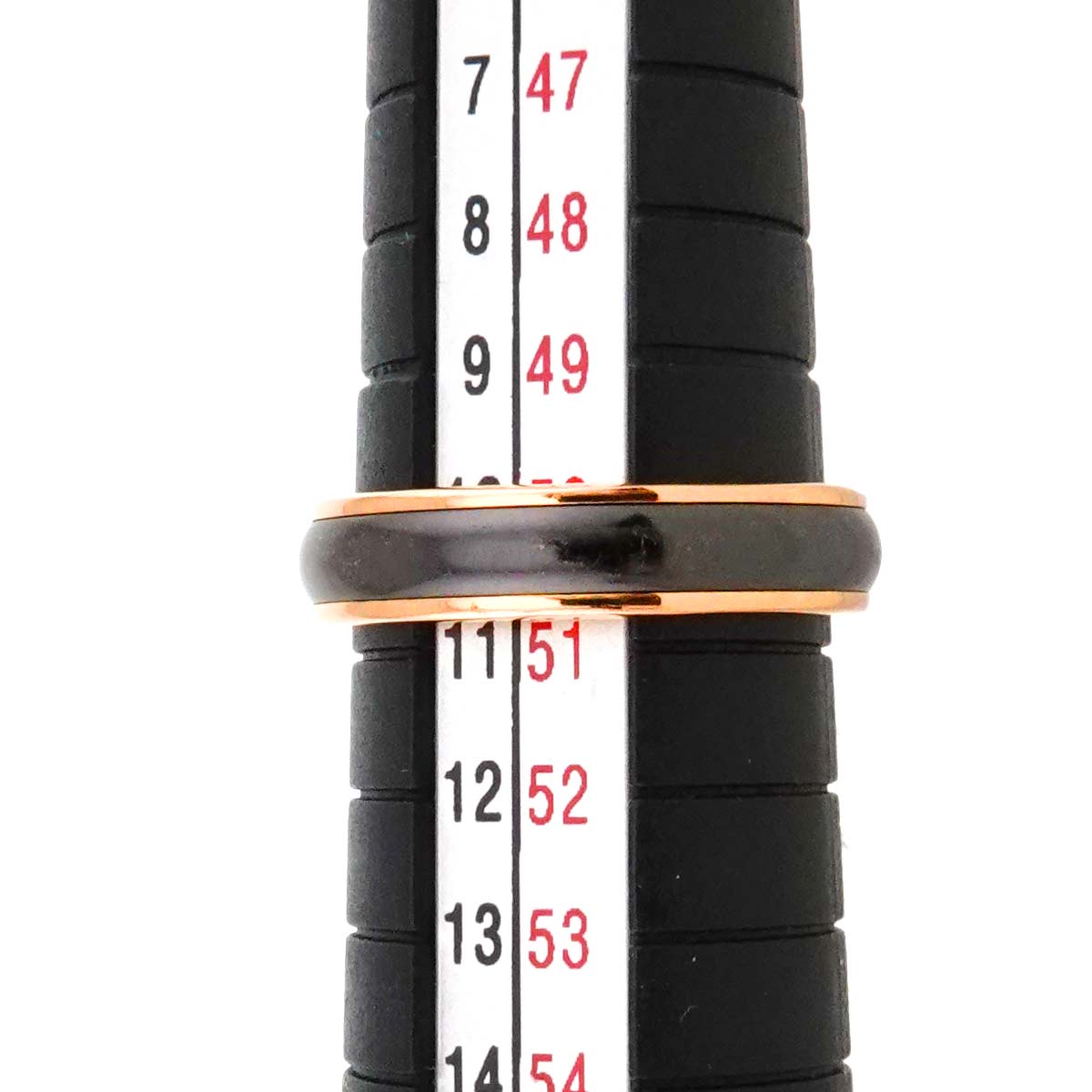 Enamel Ring 18K Pink Gold 750 Size5.25(US)