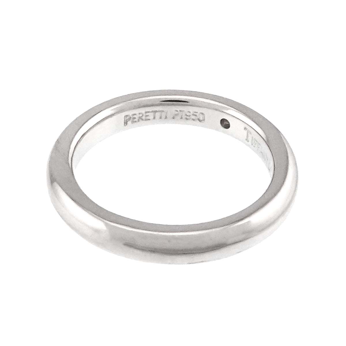 Stacking Band Ring Diamond 1P Platinum Size3-3.25(US)