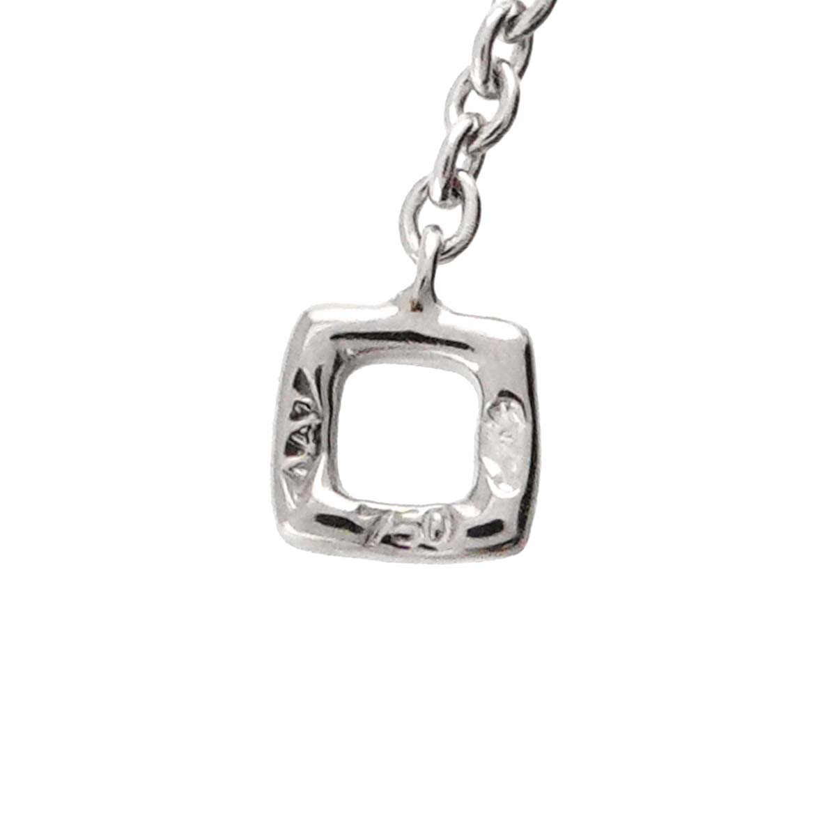 Pendentif Empreinte Necklace 18K WG 750