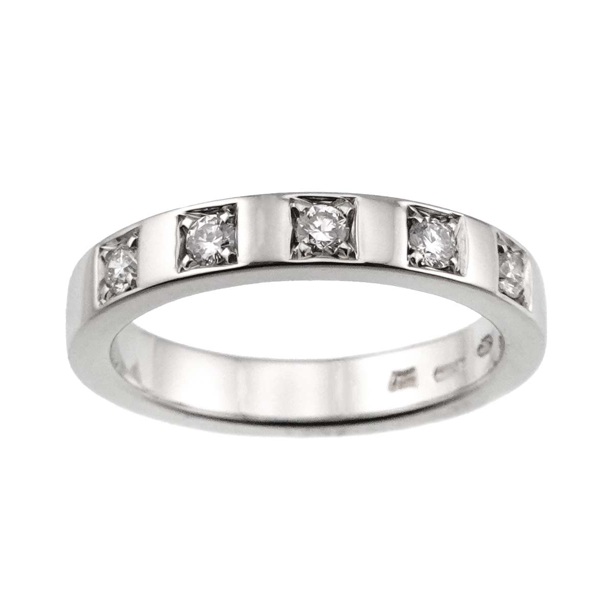 BVLGARI Marry Me Diamond 5P Ring Platinum Size4.5(US)