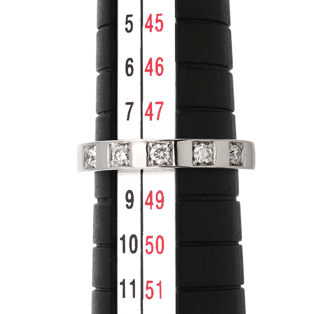 BVLGARI Marry Me Diamond 5P Ring Platinum Size4.5(US)