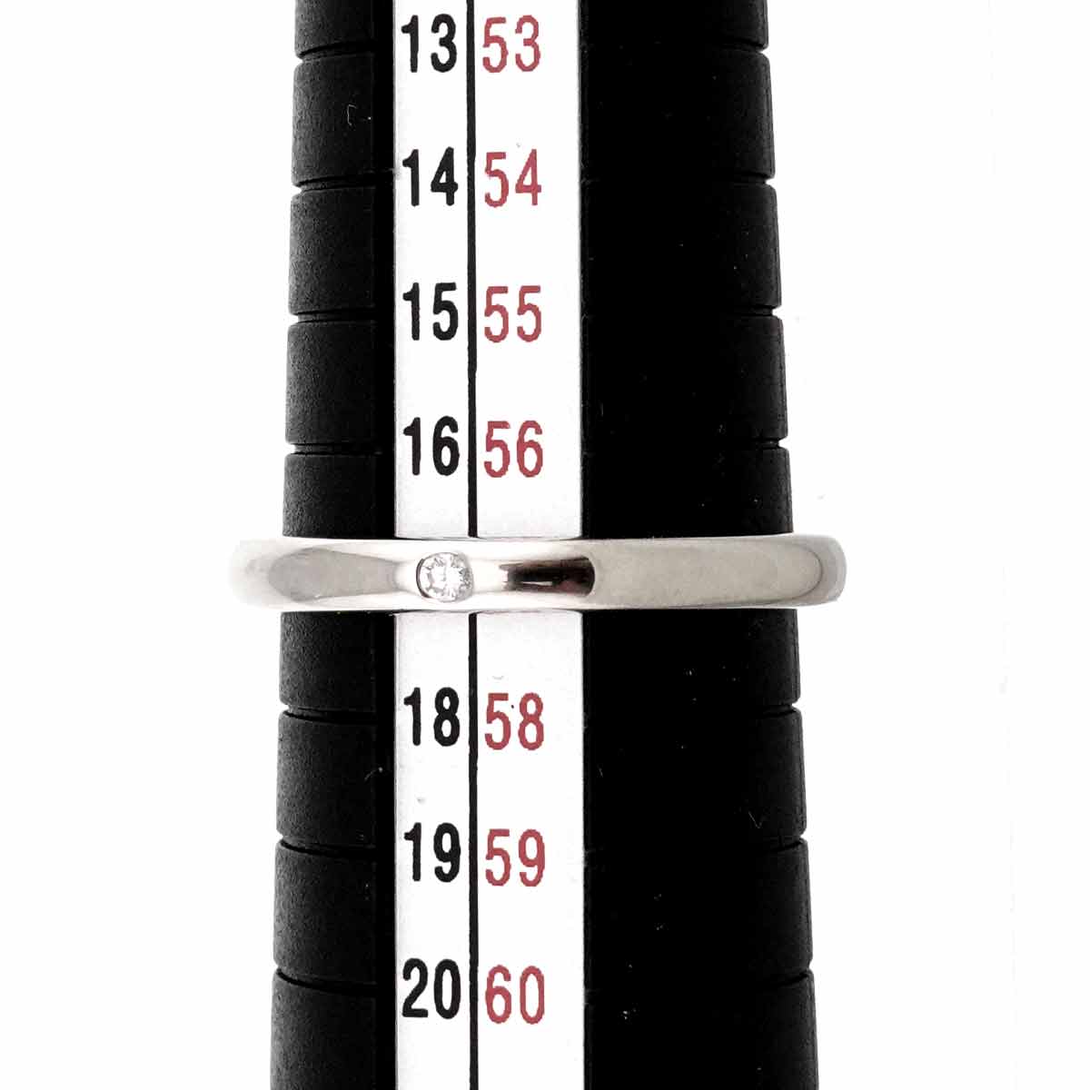 Stacking Diamond Ring Platinum size7.5-7.75(US)