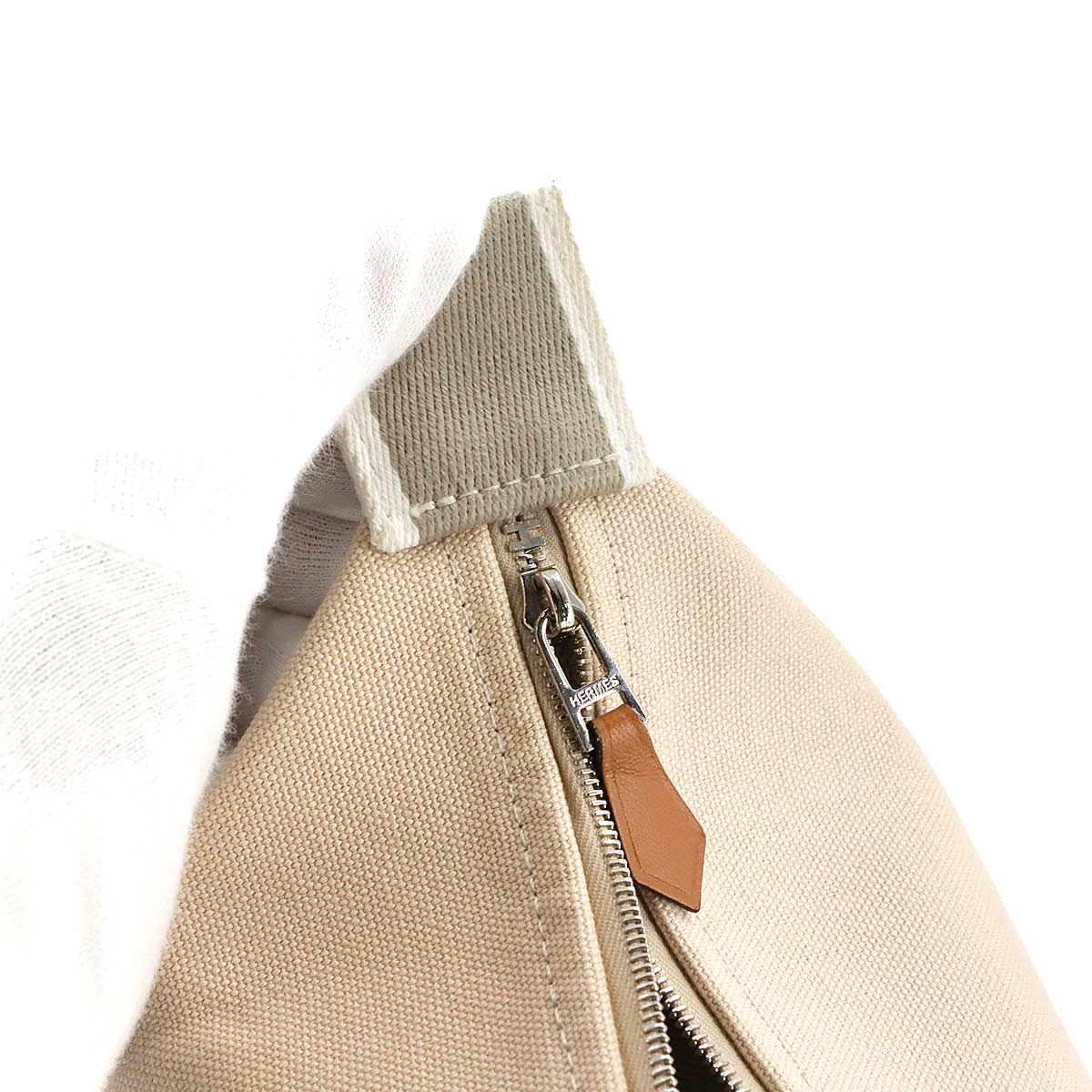 Bride a Brac PM Hand Bag Toile H Natural Pouch Purse