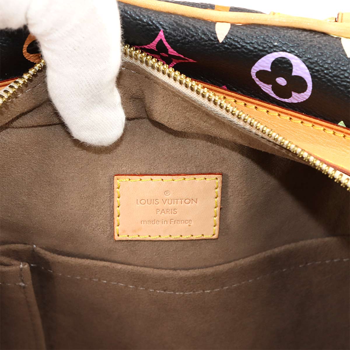 Monogram multicolor Claudia Hand Bag Noir M40194