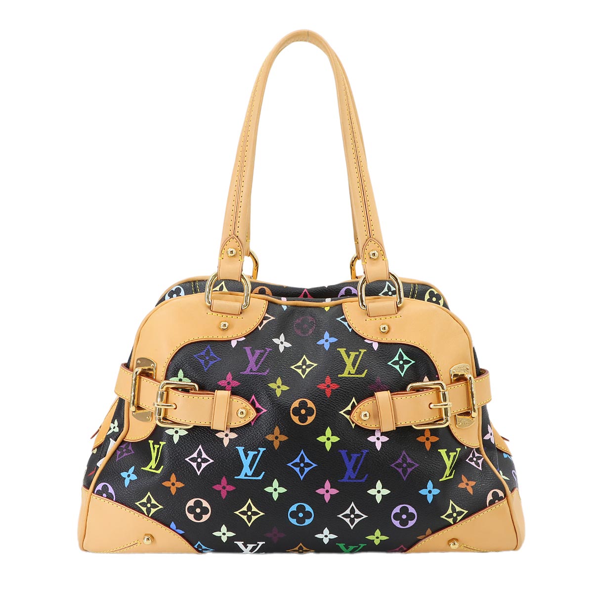 Monogram multicolor Claudia Hand Bag Noir M40194