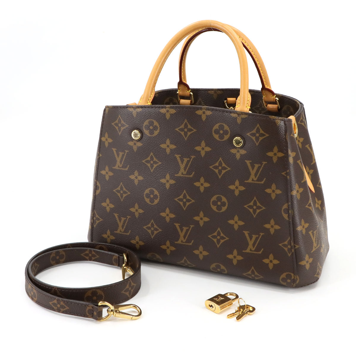 Monogram Montaigne BB 2way Hand Shoulder Bag M41055