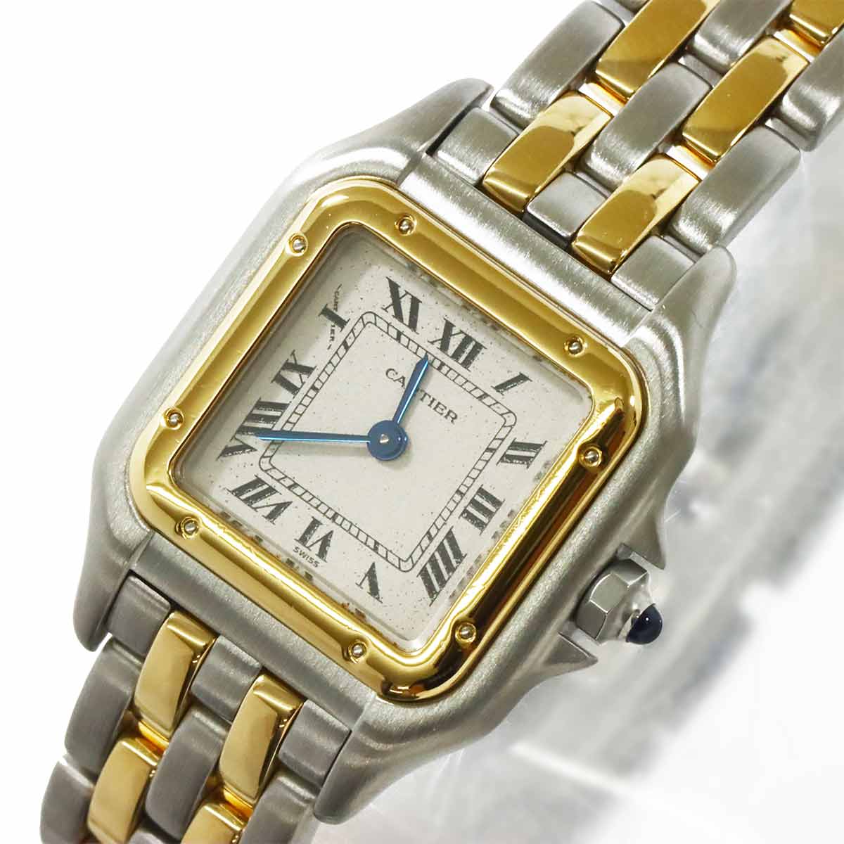 Panthere Two Row SM W25029B6 Quartz Cream Dial YG