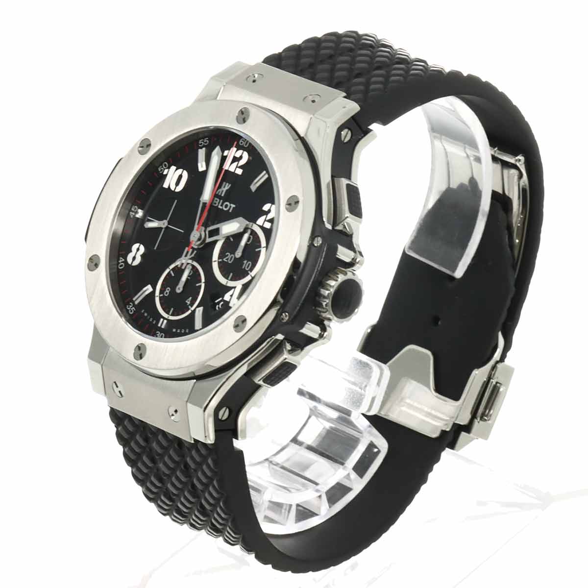 Big Bang Steel 301 SX 130 RX Black Dial Mens Watch