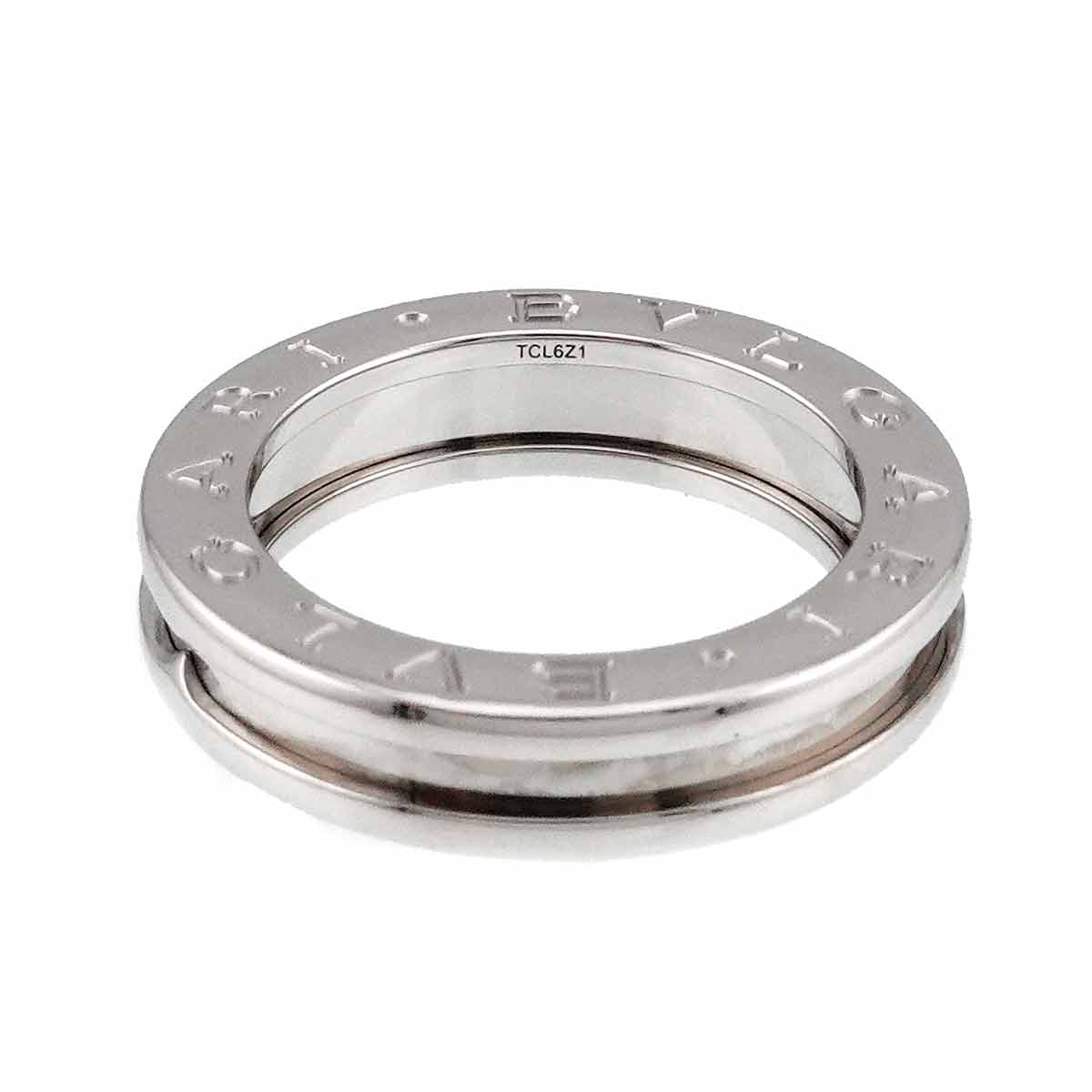 B-ZERO1 1Band Ring 18K White Gold 750 Size50 5.25(US)