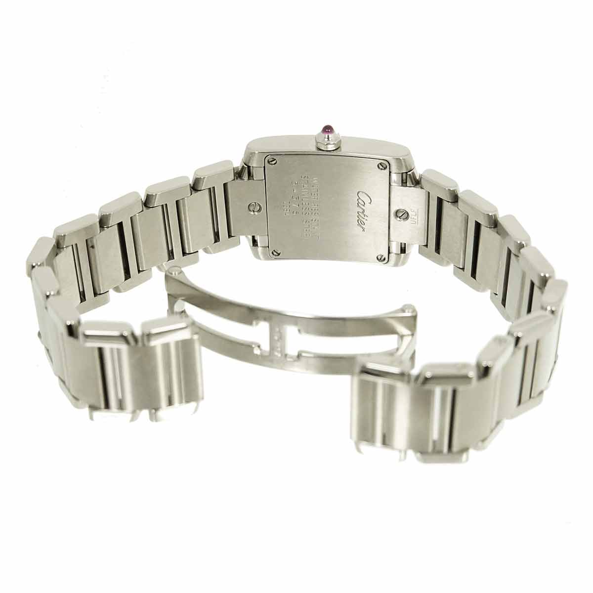 Tank Francaise SM W51028Q3 Quartz Pink Shell Dial Ladies