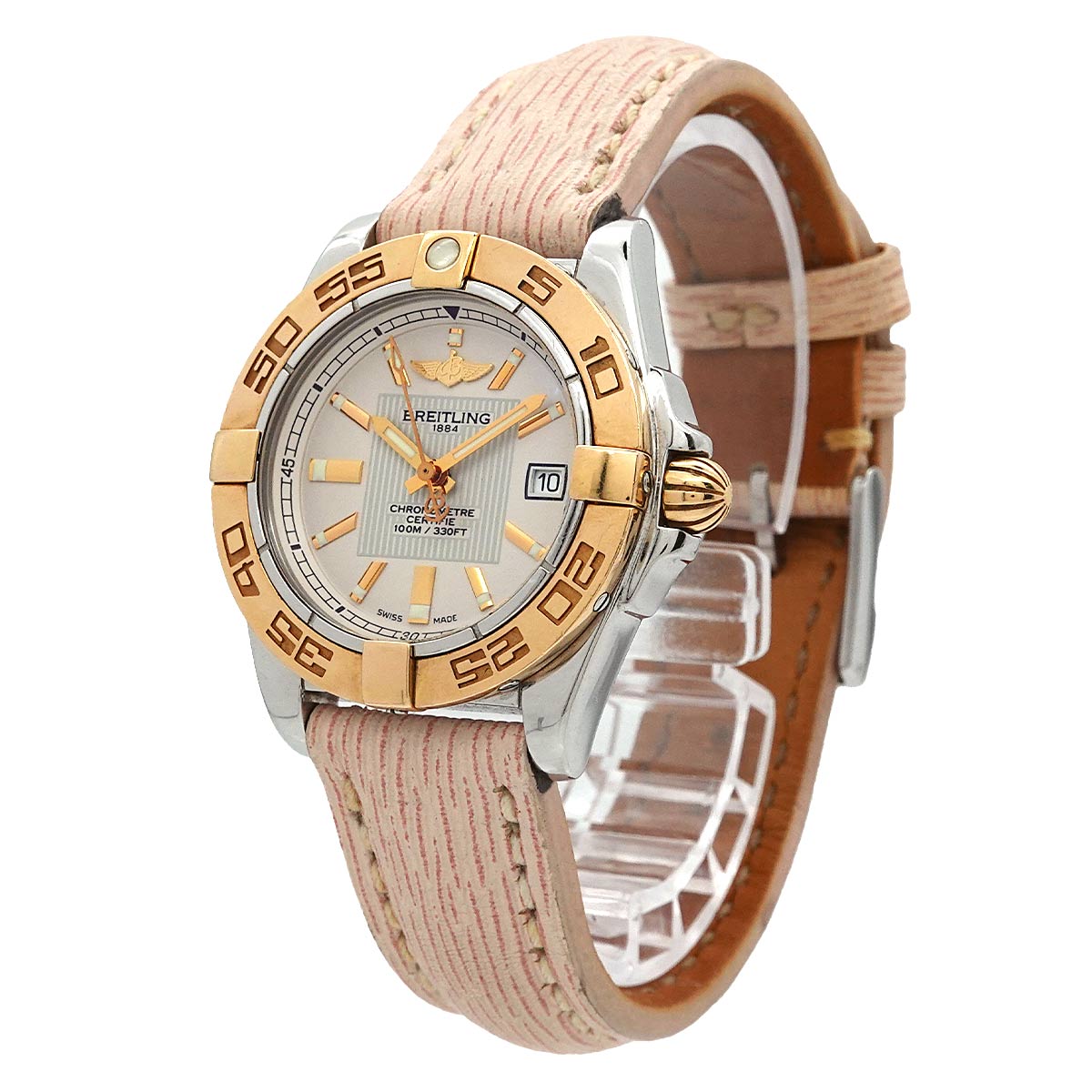 Galactic32 C71356 Quartz Pink Gold Ladies Watch