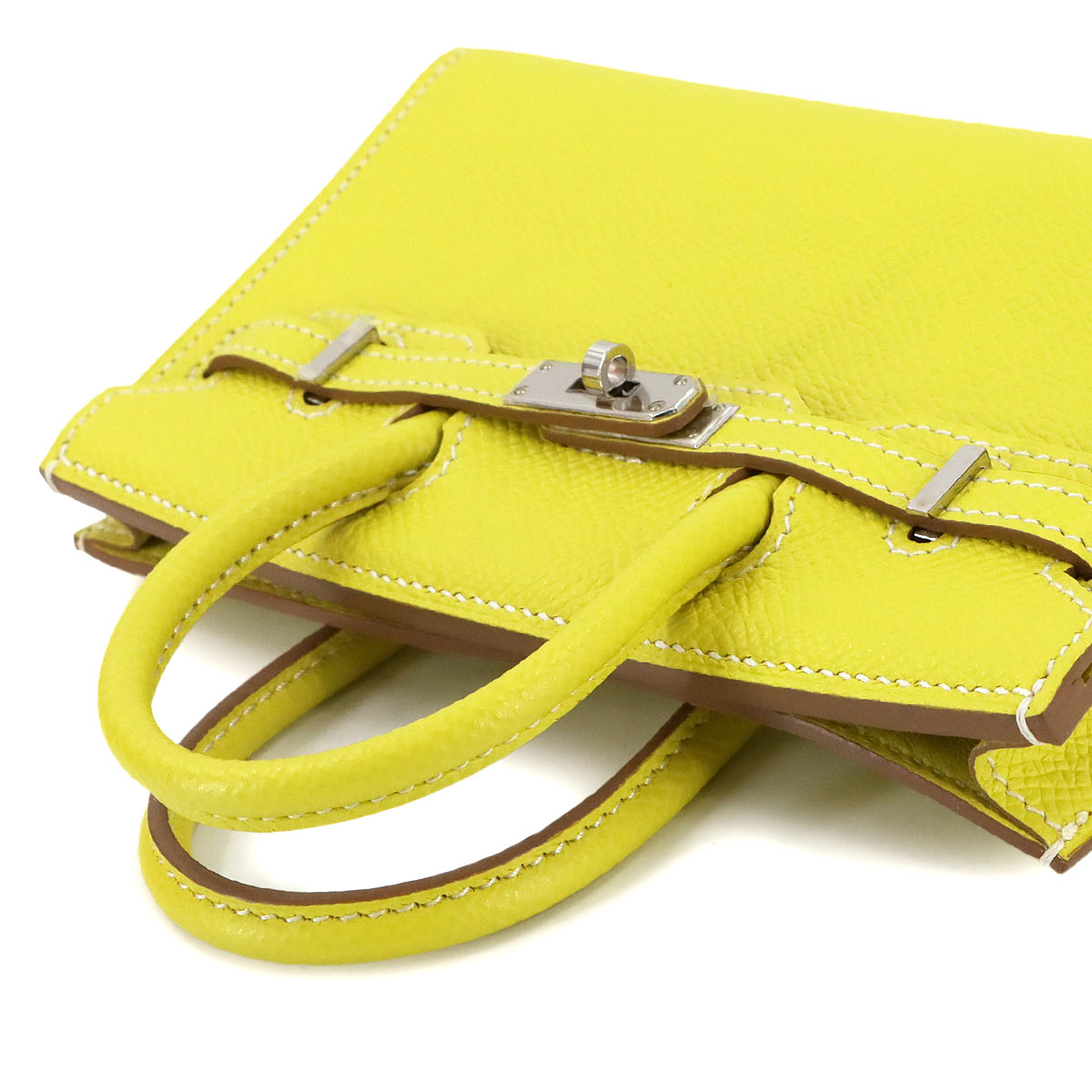 Tiny Birkin Shoulder Bag Epsom Lime