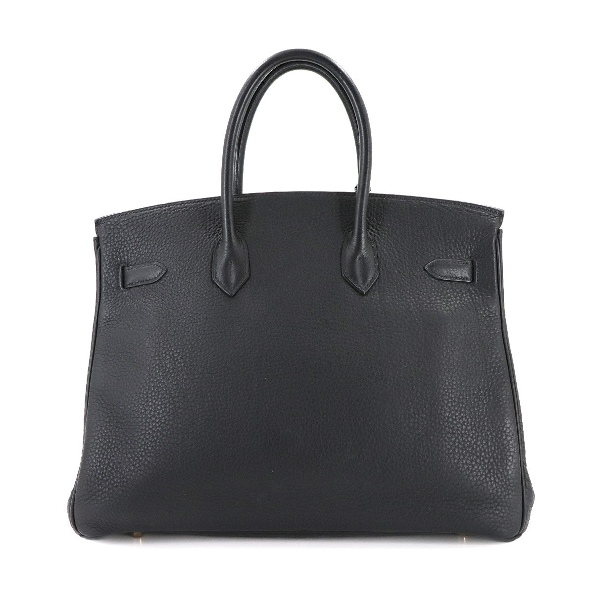 Birkin 35 Togo Black Hand Bag Purse