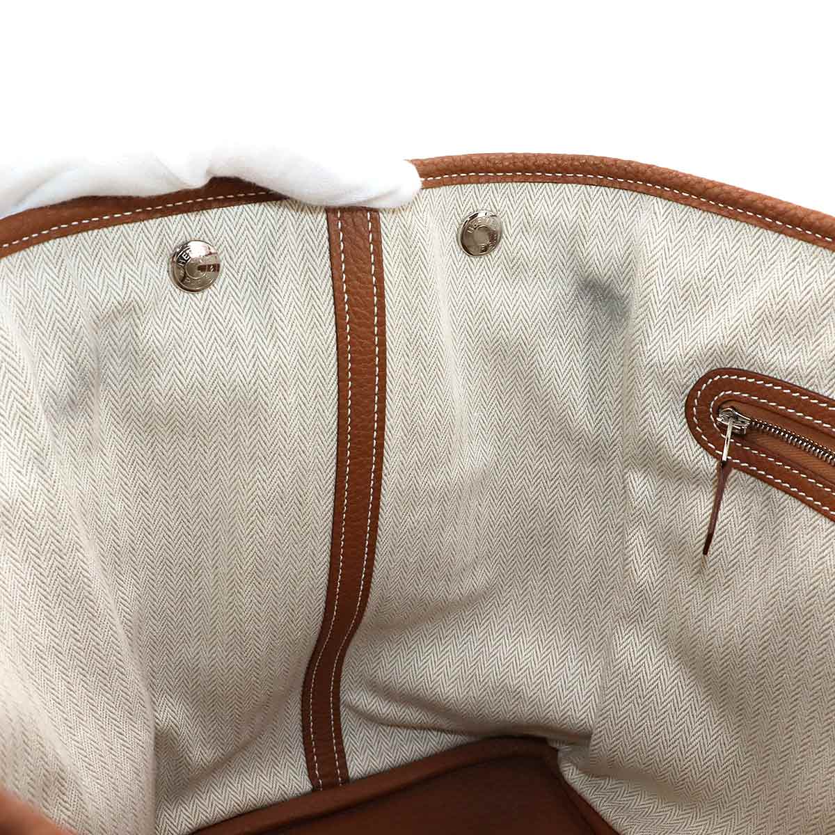 Garden Party 36 PM Tote Bag Negonda Leather Gold Purse