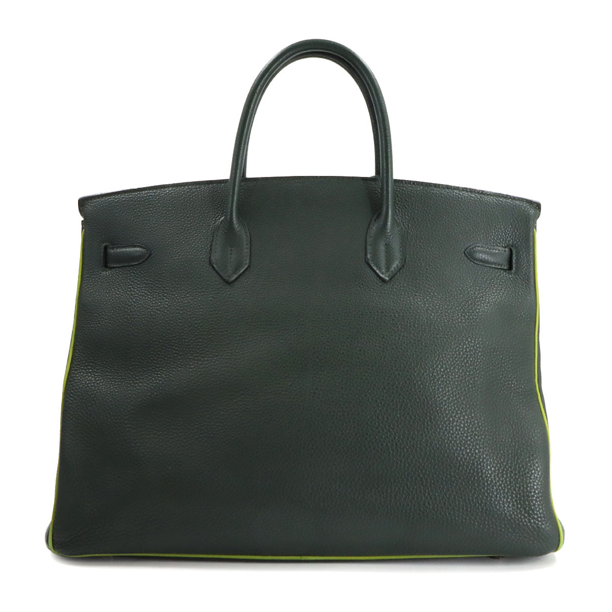 Birkin 40 Veau Togo Vert fonce Anis green Hand Bag Purse