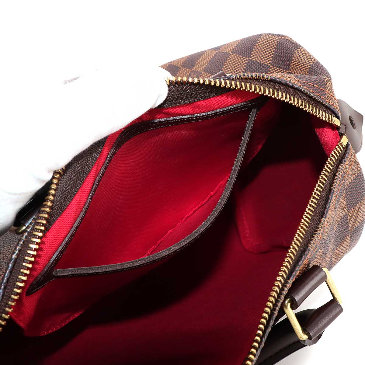 Damier Speedy 25 Hand Bag Ebene N41532 Purse