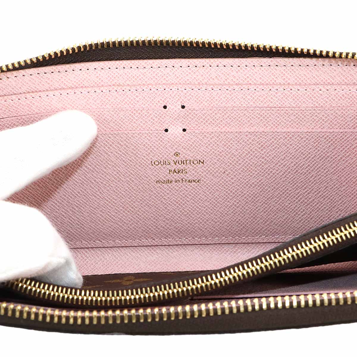 Monogram Clemence Wallet Rose Ballerine M61298 Purse