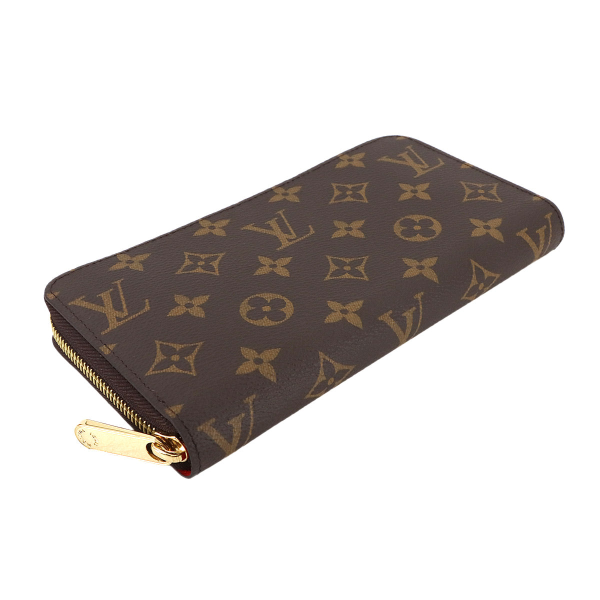 Monogram Zippy Wallet Brown Coquelicott M41896 Purse