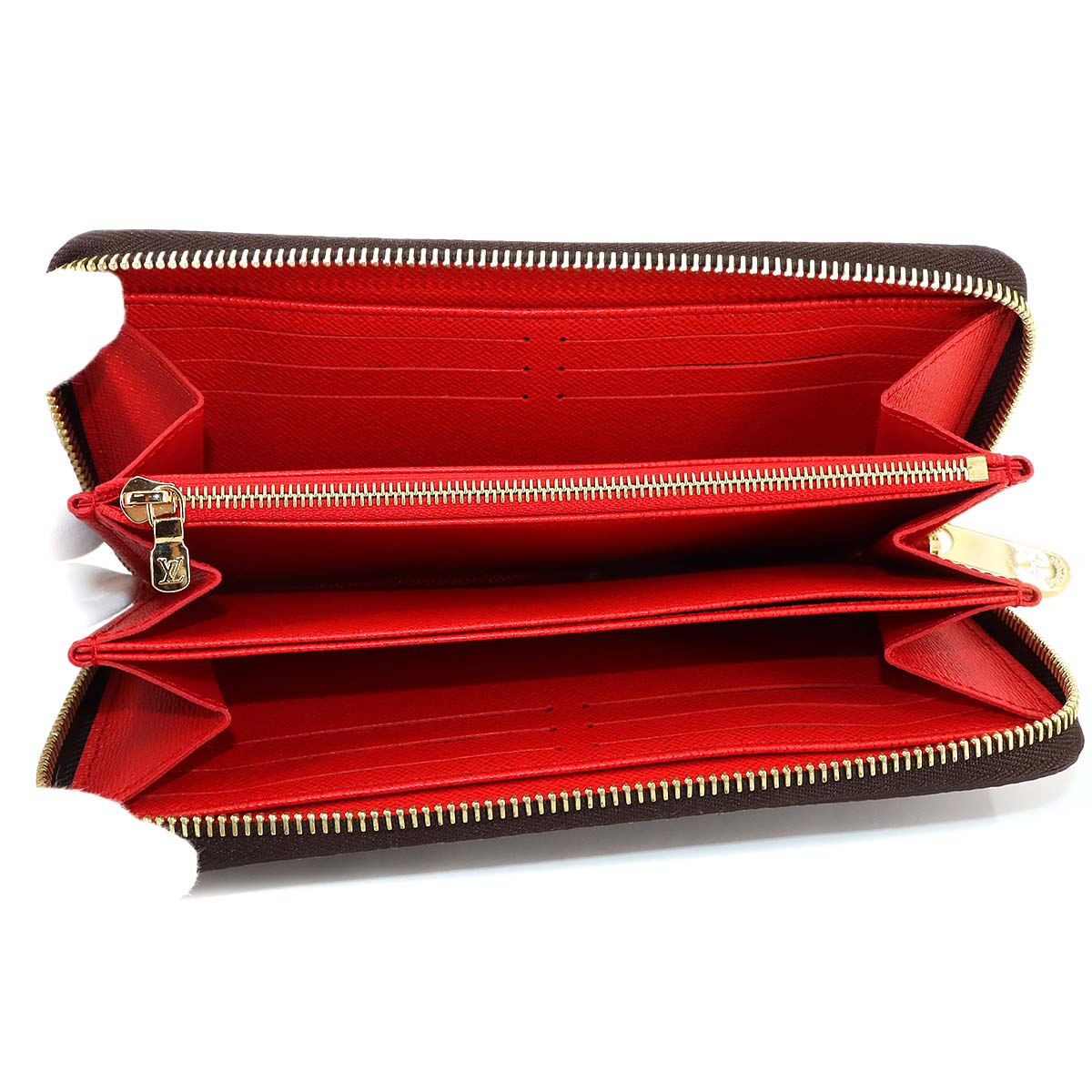 Monogram Zippy Wallet Brown Coquelicott M41896 Purse