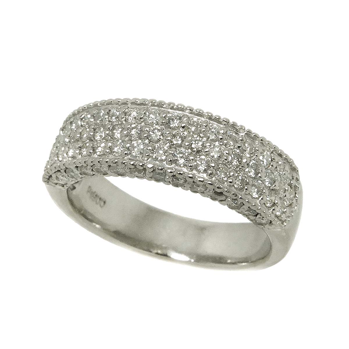 Diamond 0.88ct Ring Pt Platinum size6(US)