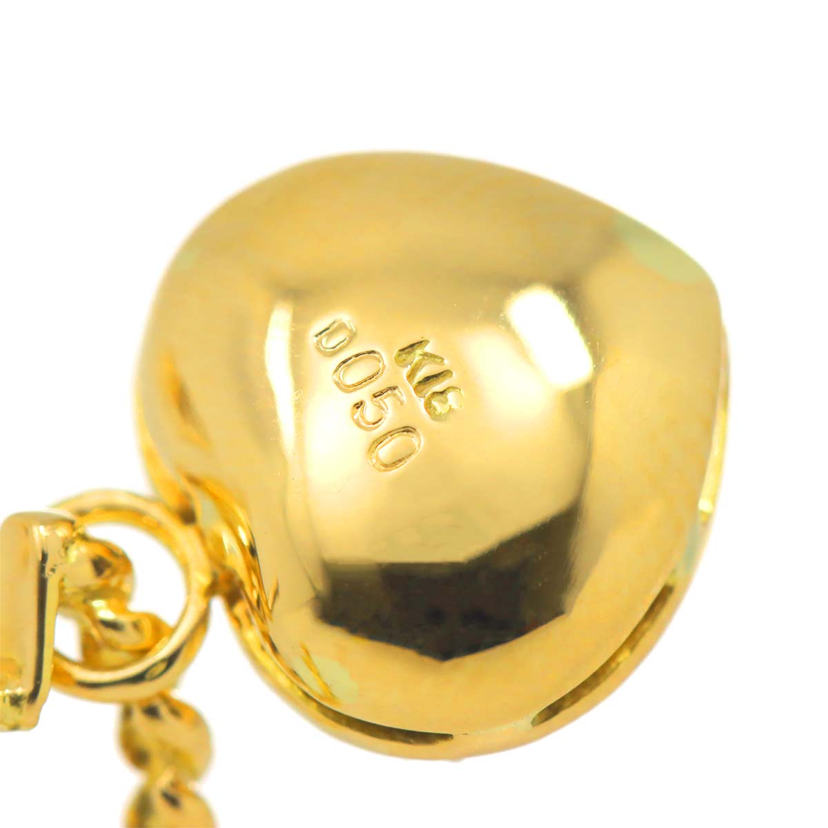 Diamond Earrings Pierced 18K YG Yellow Gold 750