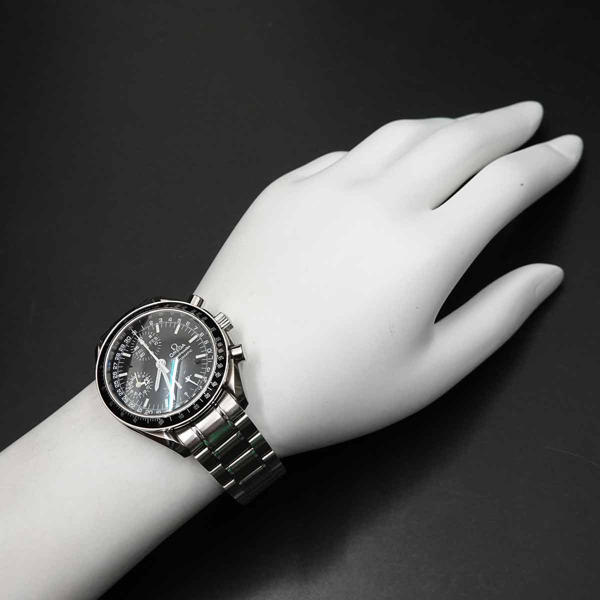 Speedmaster Mark 40 Cosmos 3520 50 triple calendar Black Dial