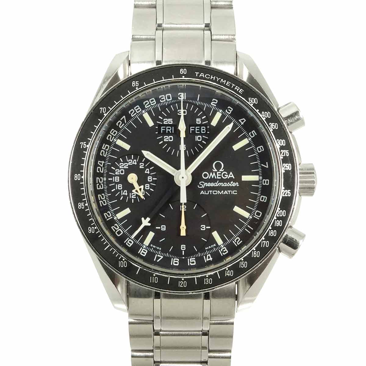 Speedmaster Mark 40 Cosmos 3520 50 triple calendar Black Dial