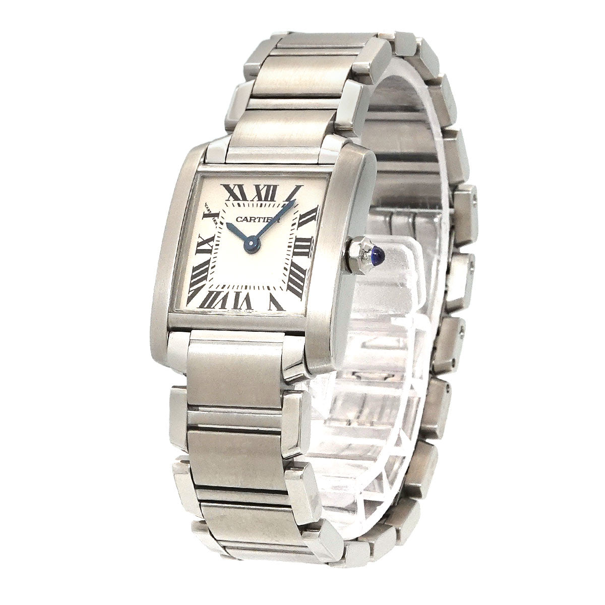 Tank Francaise SM W51008Q3 Quartz Cream Dial Ladies Watch