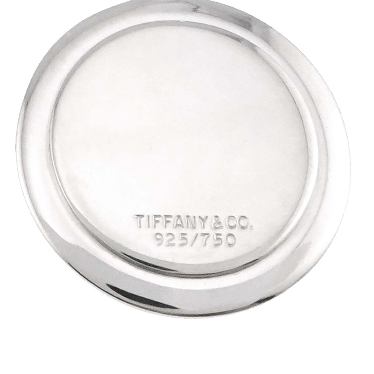 St. Christopher Coin Pendant SV 18K Yellow Gold 750