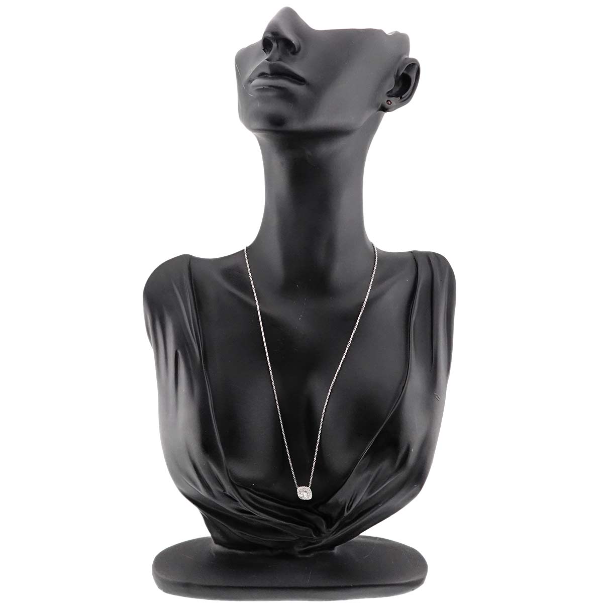 Soleste Diamond 0.36ct H/VVS2 0.15ct Necklace Pt