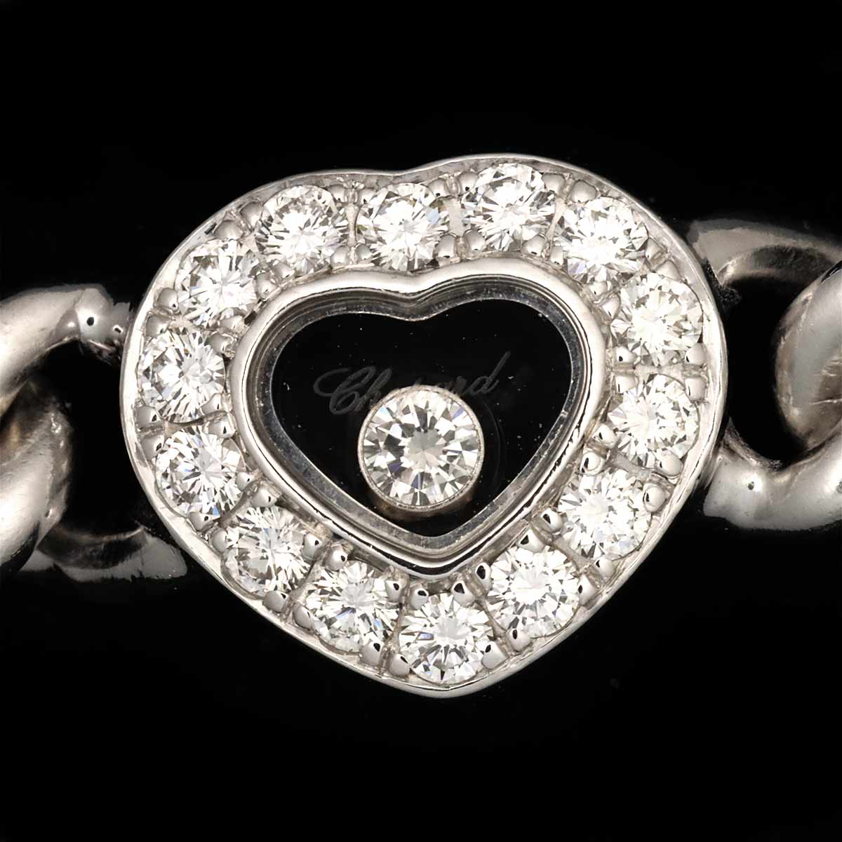 Happy Heart Diamond Bracelet 18K WG 750