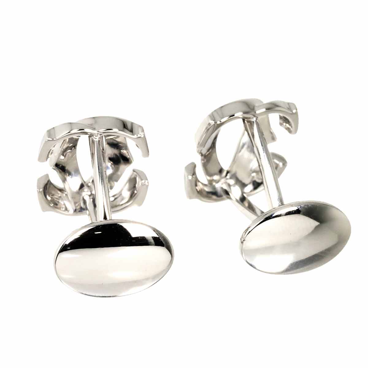 2C C2 Cufflinks 18K White Gold 750