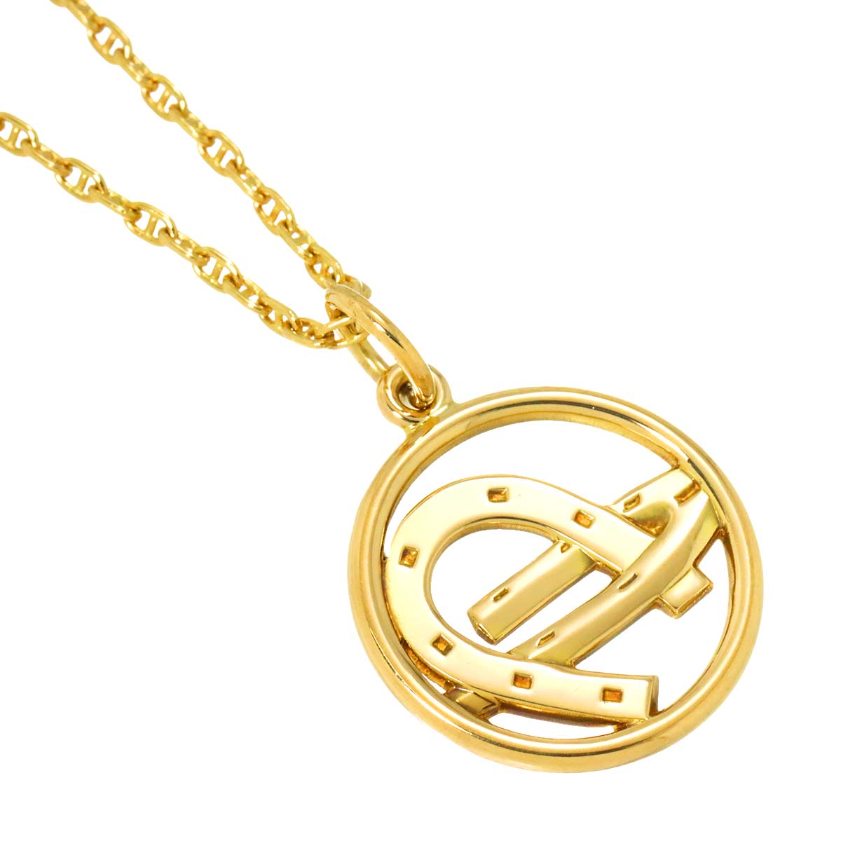 Horseshoe Necklace 18K Yellow Gold 750