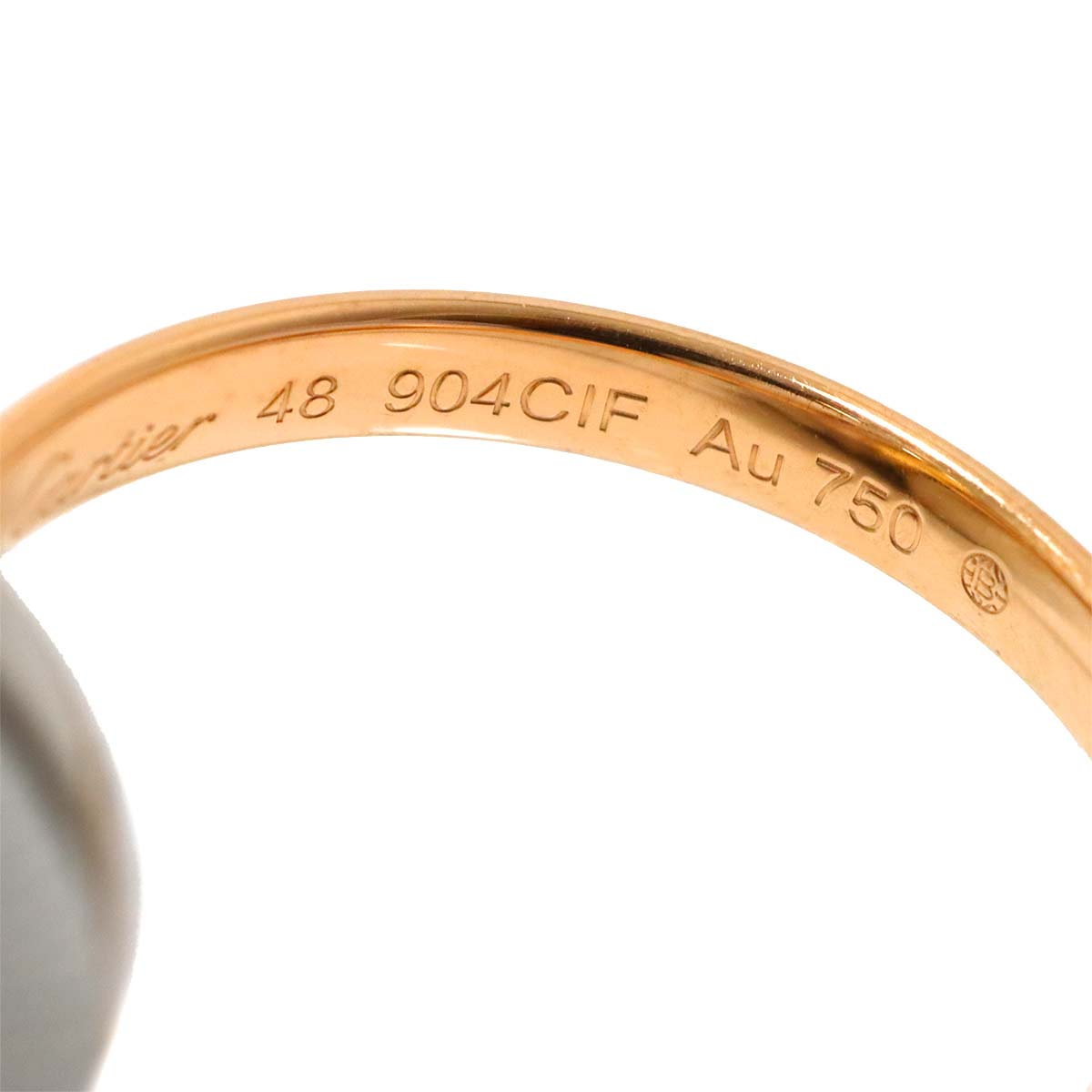 Trinity Ring SM 18K YG WG PG 750 Size48 4.5(US)