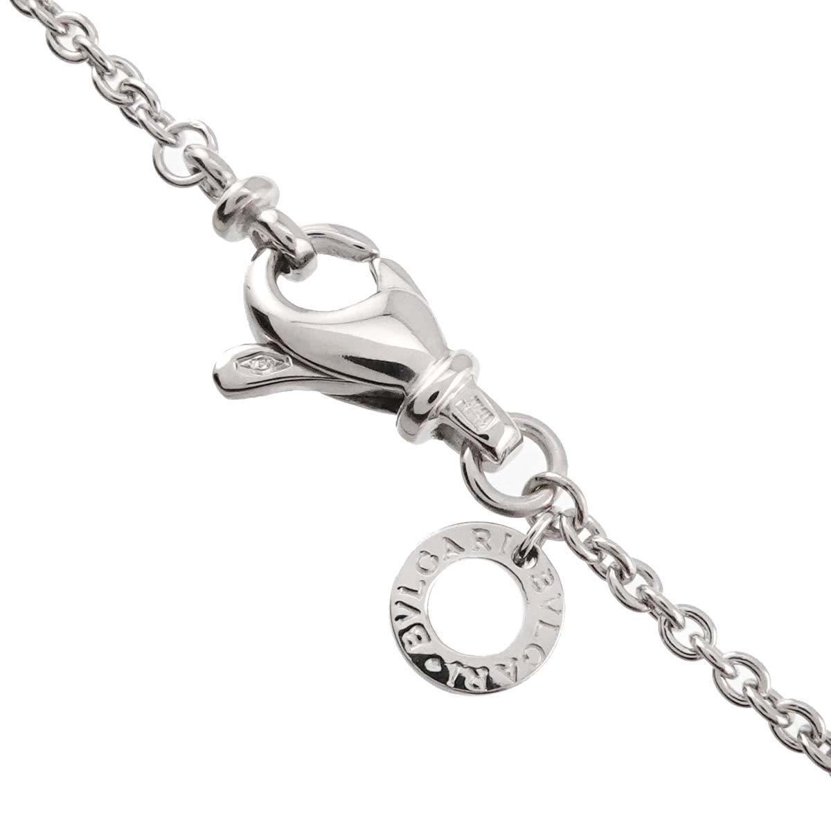 Chain Necklace 18K White Gold 750