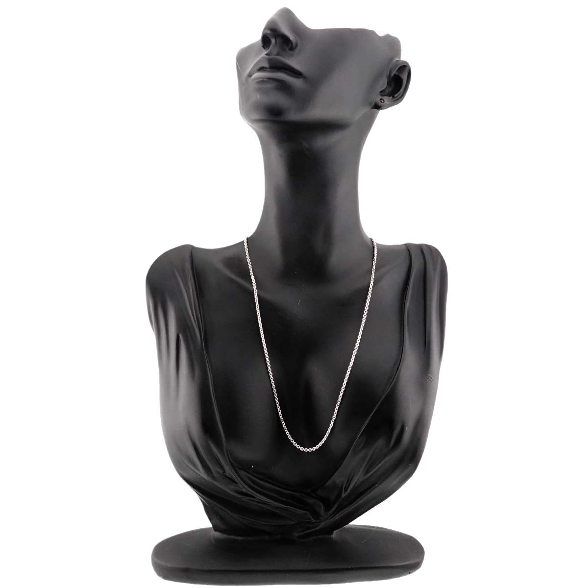 Chain Necklace 18K White Gold 750