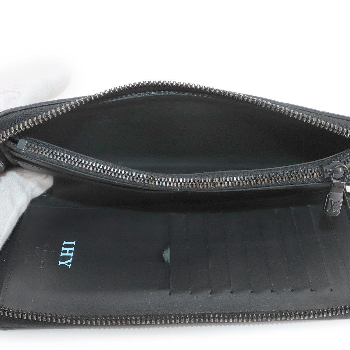 Monogram Shadow Zippy Wallet Vertical Black M62902