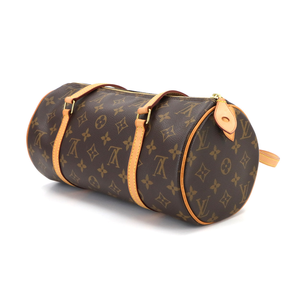 Monogram Papillon 30 Hand Bag M40711 LV Brown