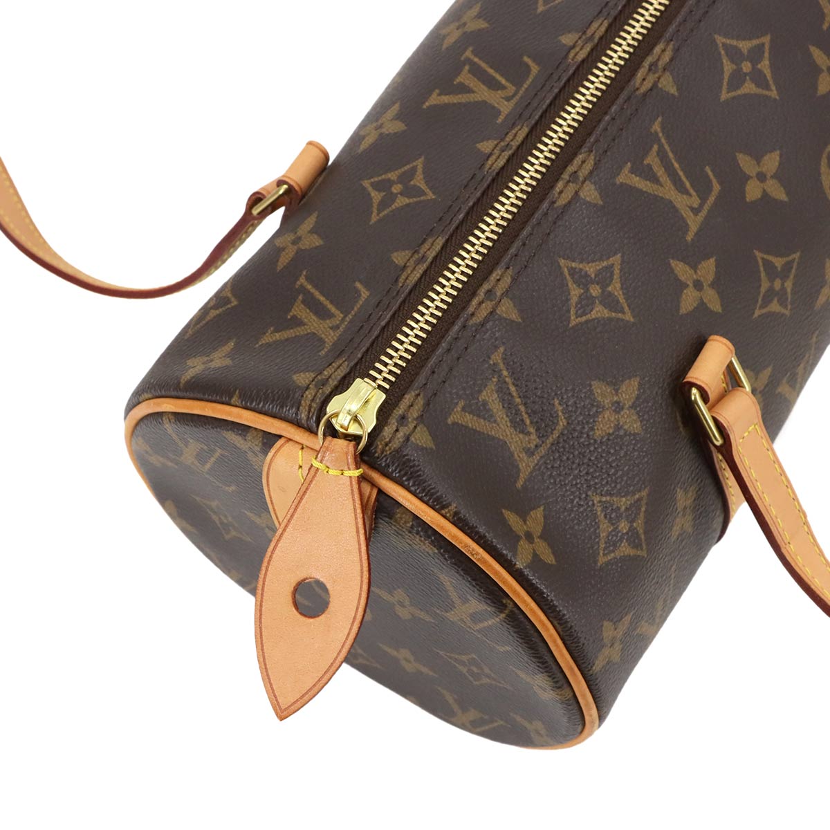 Monogram Papillon 30 Hand Bag M40711 LV Brown