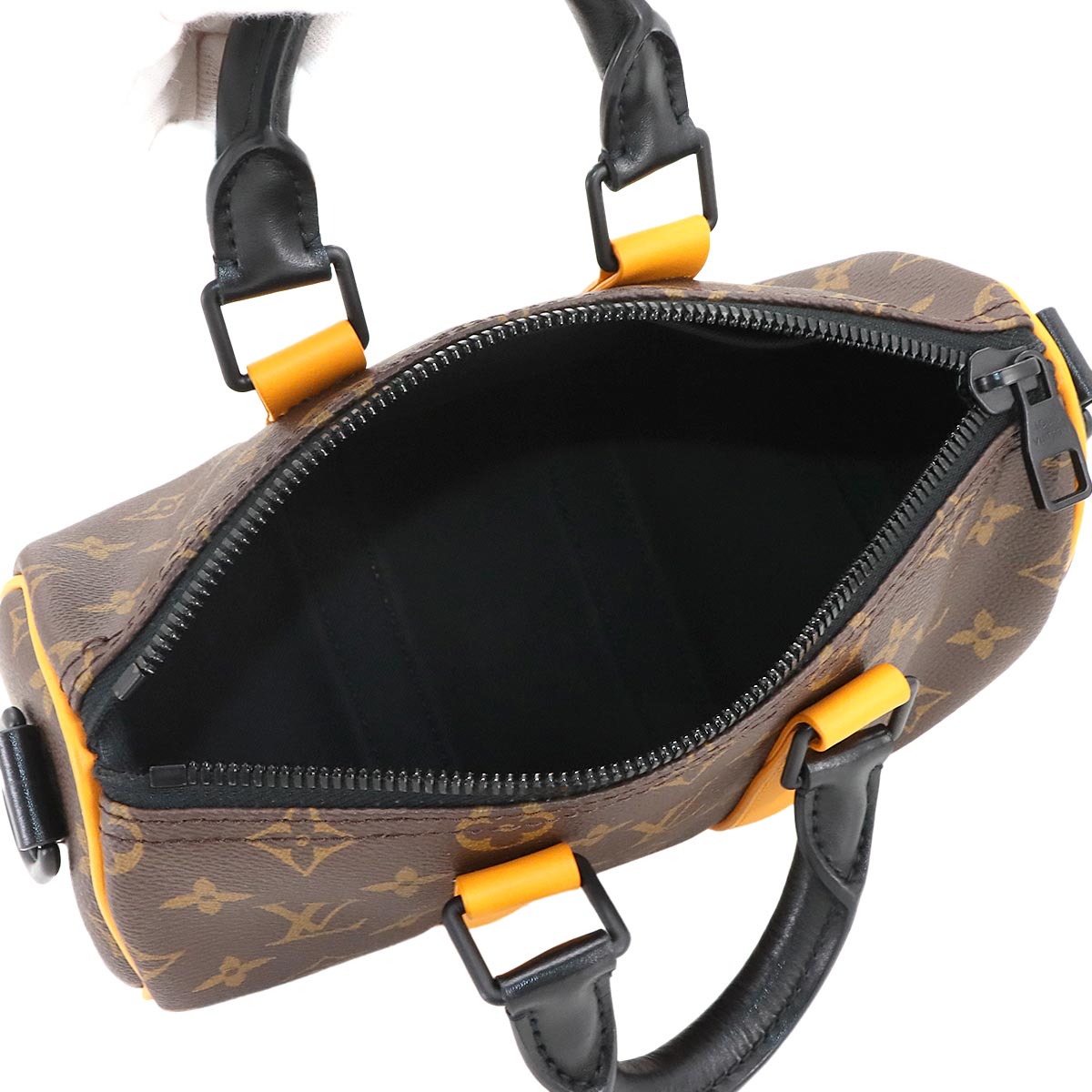 Monogram Macassar Keepall Bandouliere 25 M46687