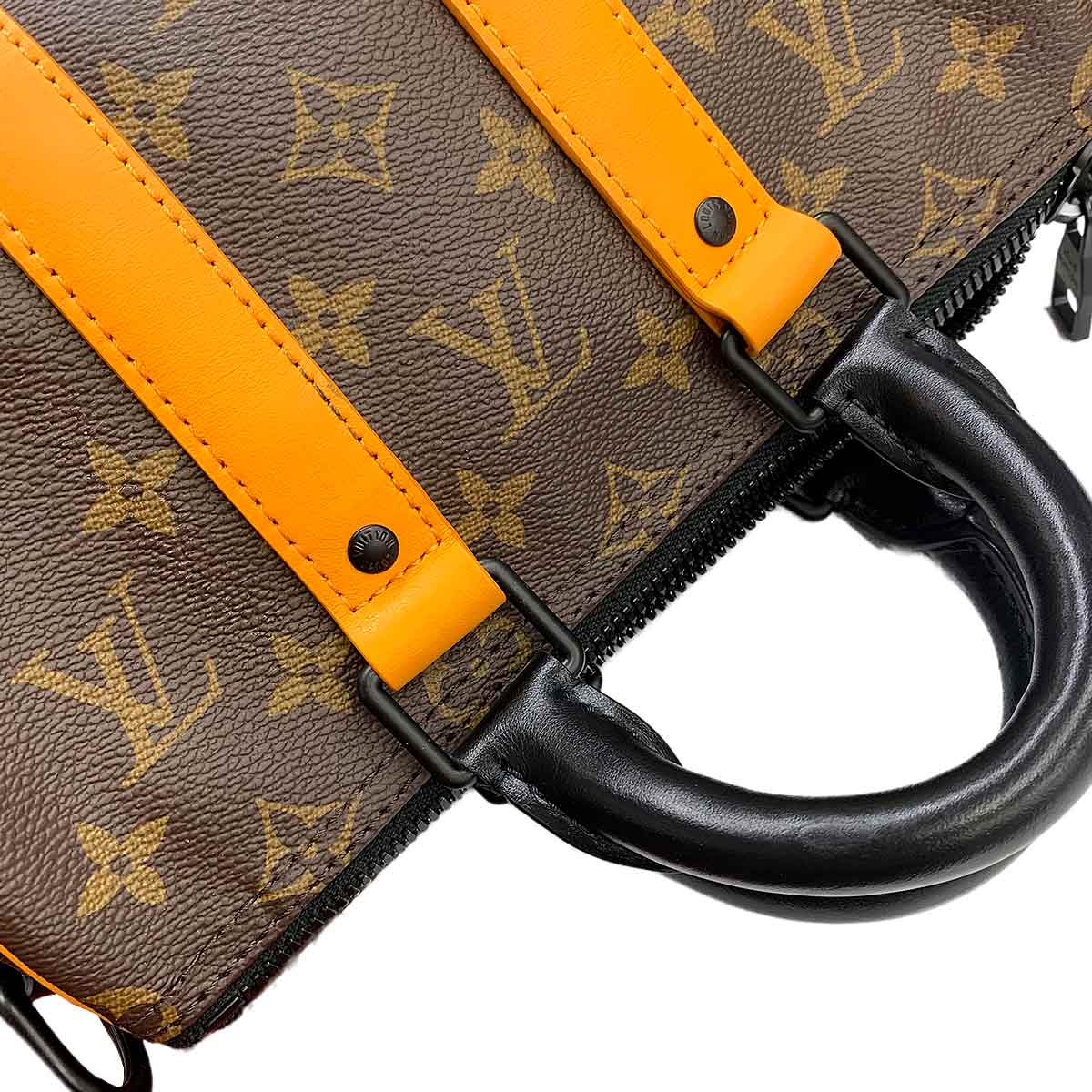 Monogram Macassar Keepall Bandouliere 25 M46687