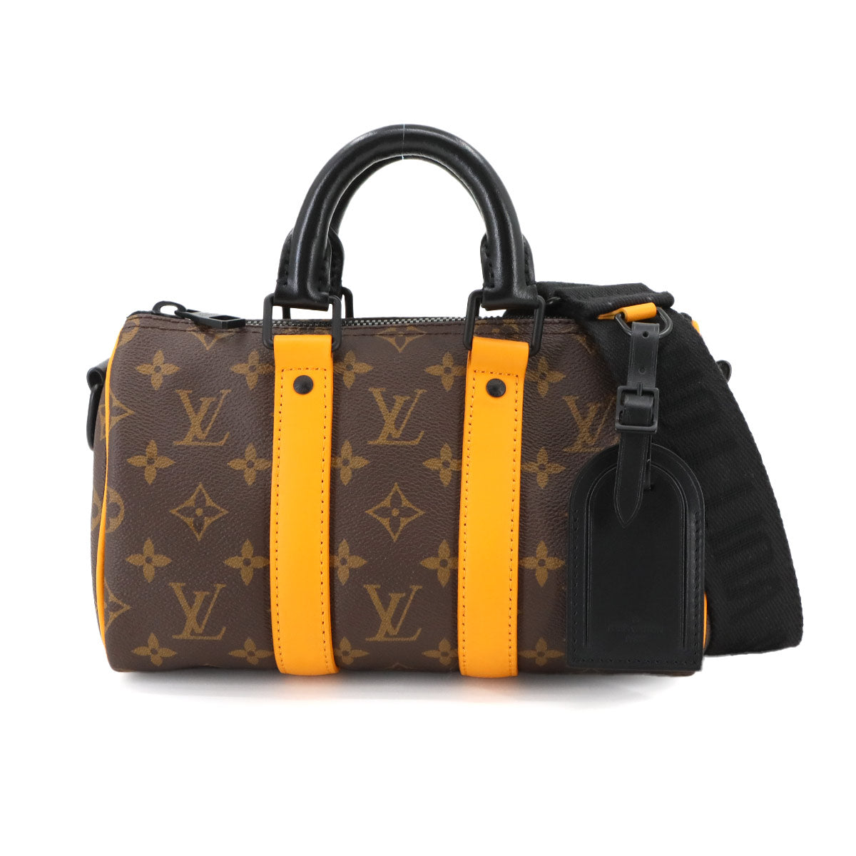 Monogram Macassar Keepall Bandouliere 25 M46687