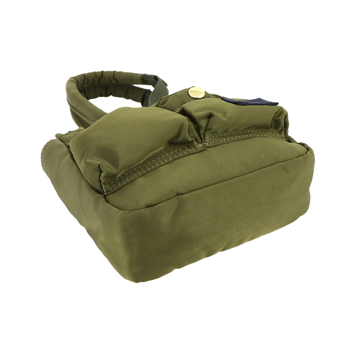 PORTER Pocket Tote Small 2way Hand Shoulder Bag Nylon Khaki