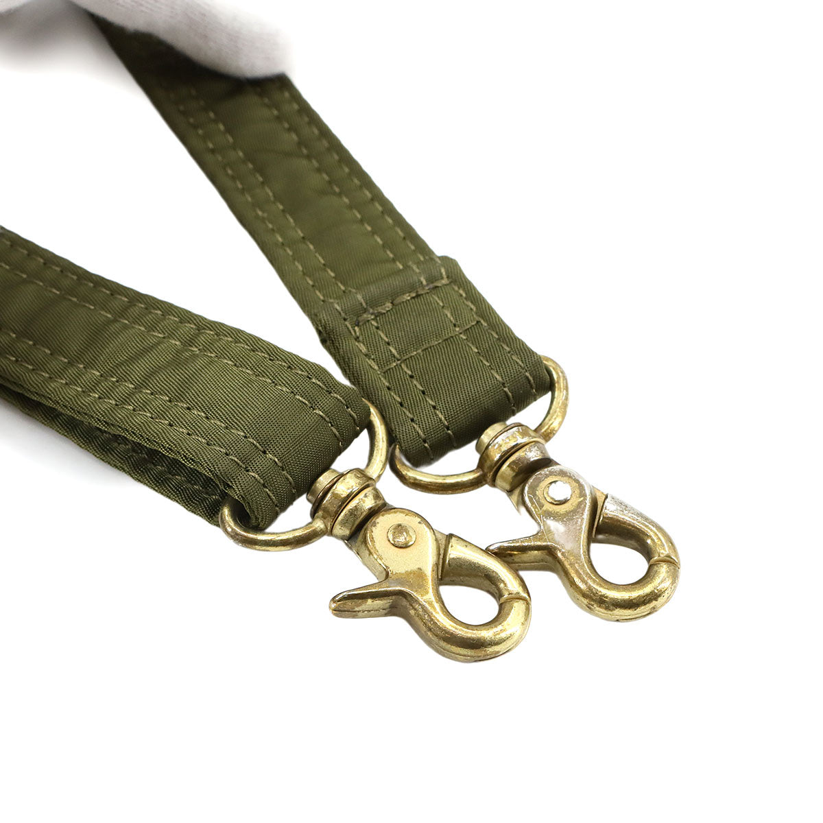 PORTER Pocket Tote Small 2way Hand Shoulder Bag Nylon Khaki