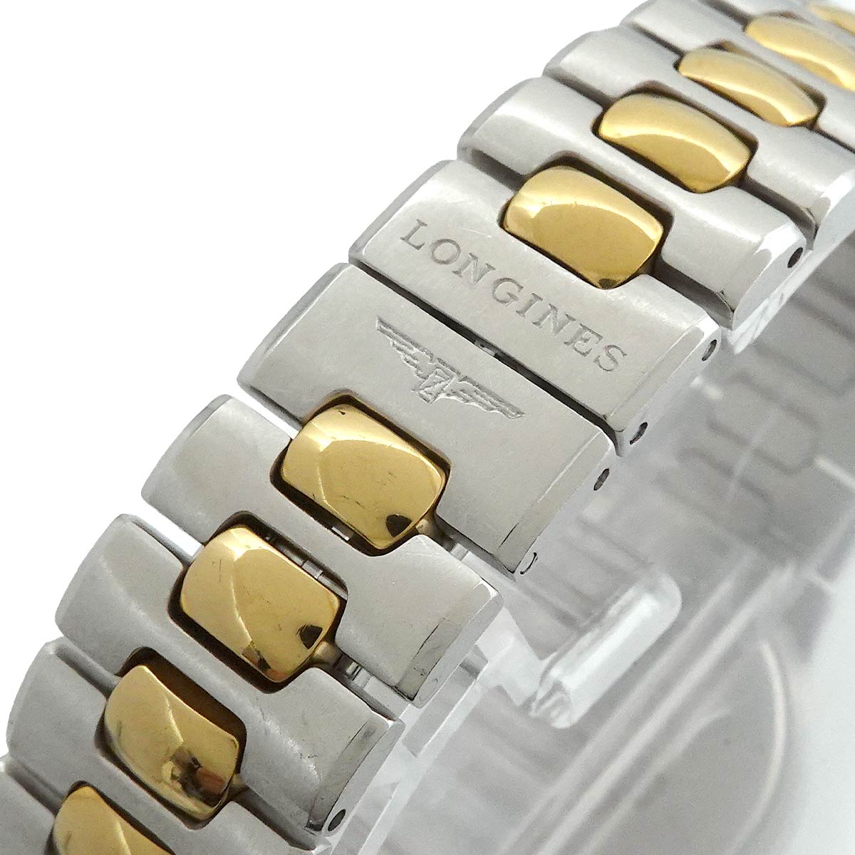 Conquest L1 505 3 Quartz Date Champagne Gold Dial